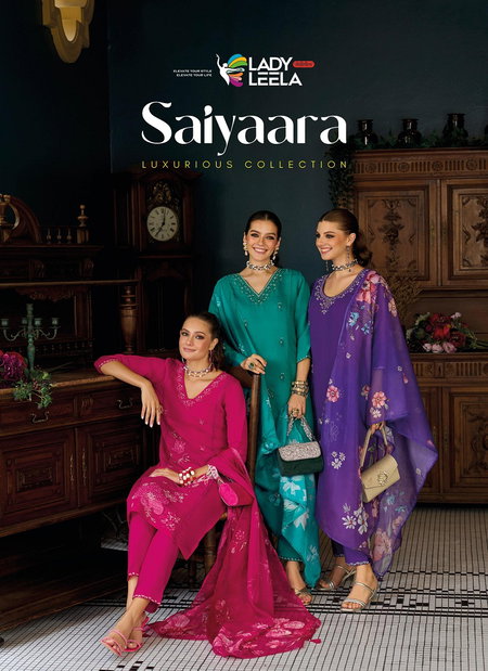Saiyaara By Lady Leela Viscose Chanderi Readymade Dresses Wholesale In India